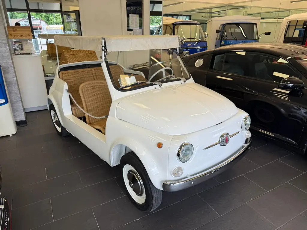 Fiat 500C SPIAGGINA JOLLY 1960 TARGHE NERE ORIGINALI – auto disponibile presso VR Auto